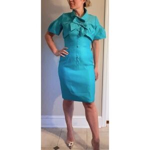 JOVANI EVENING DRESS 7820 Turquoise